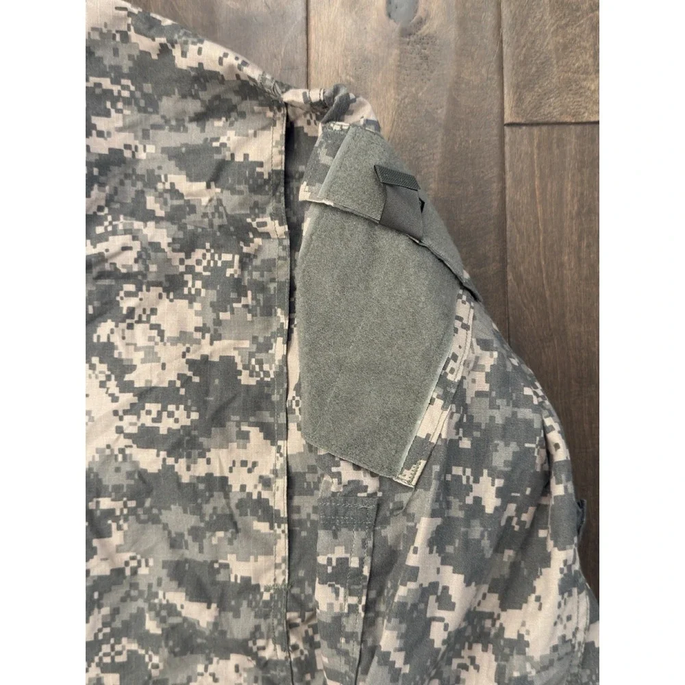 NWT Defender Jacket Mens Sz Large-X-Long Digital Camo BDU Full Zip Army Military